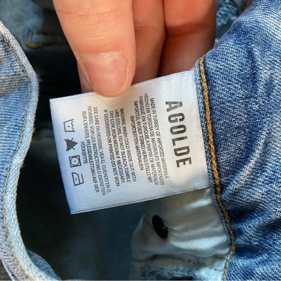 Agolde Revolve 90's Mid Rise‎ Loose Fit KYE women’s 27 - Picture 10 of 12